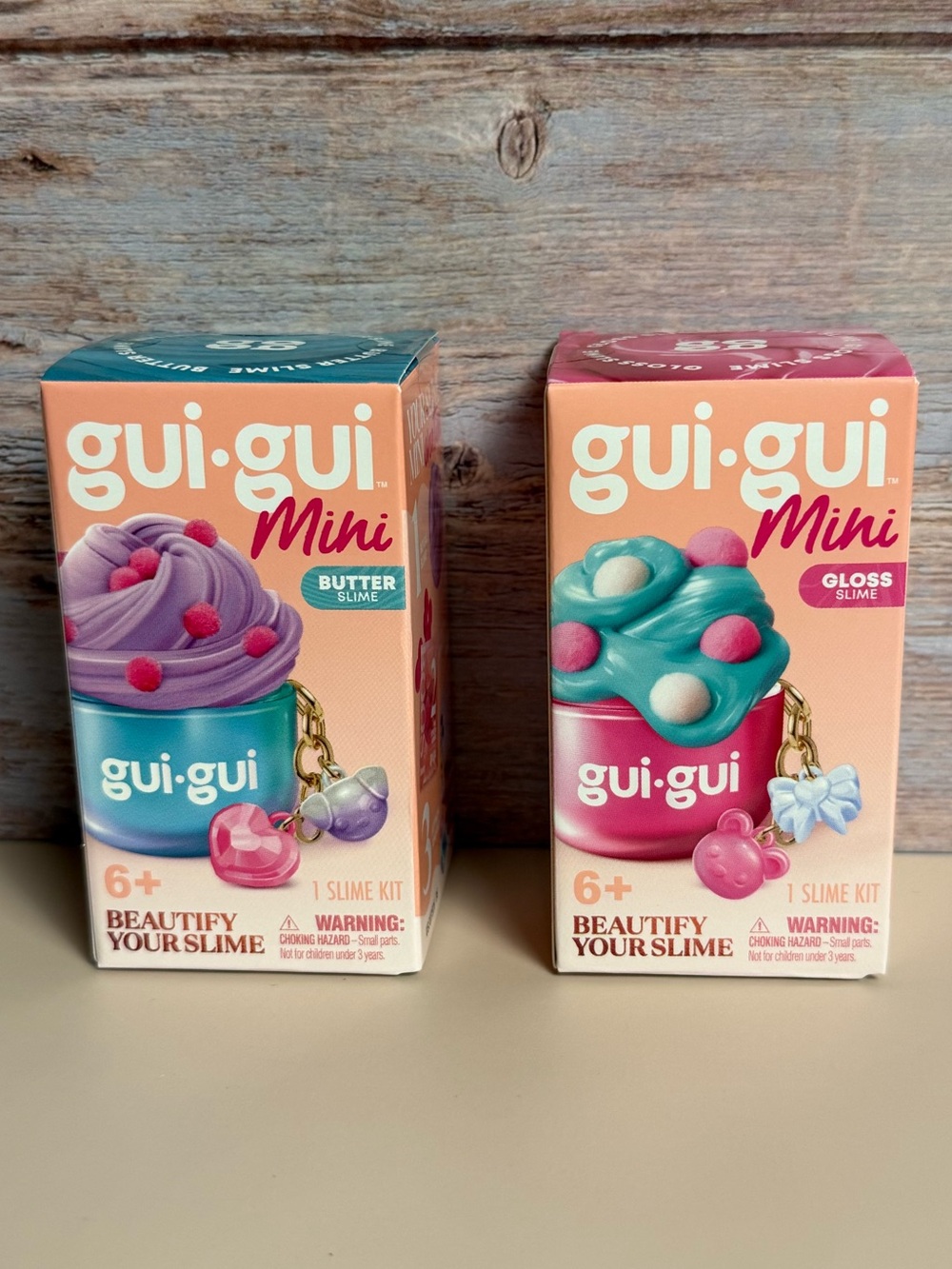 Mini Gui Gui Kids Slime Kits - Butter & Gloss